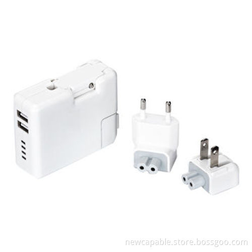 3-in-1 Power Bank with Car Charger, DC Input and Dual USB Output